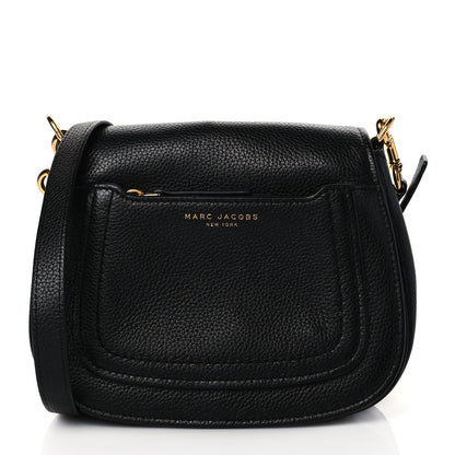 Marc Jacobs Calfskin Empire City Messenger Crossbody Black 1 of 9