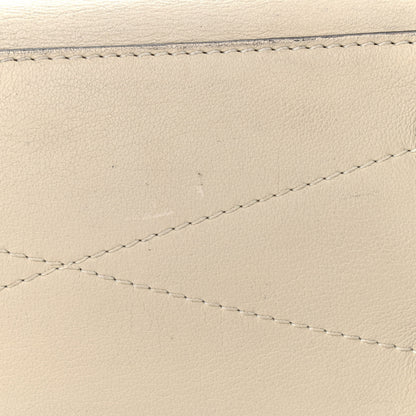 Louis Vuitton Veau Soie Calfskin Parnassea Bagatelle Hobo Blanc Casse 16 of 19