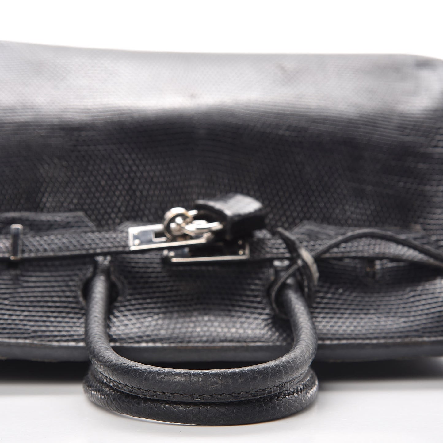Lizard Birkin 25 Black