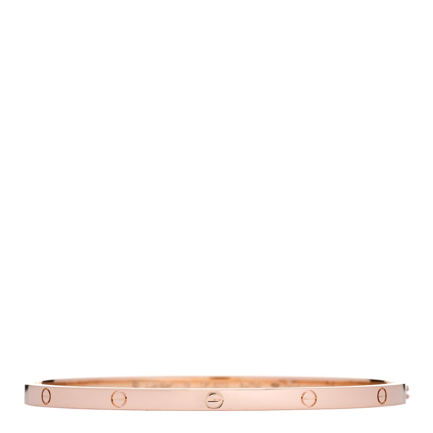 Cartier 18K Pink Gold Small LOVE Bracelet 19 1 of 6