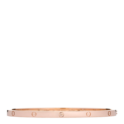 Cartier 18K Pink Gold Small LOVE Bracelet 19 1 of 6