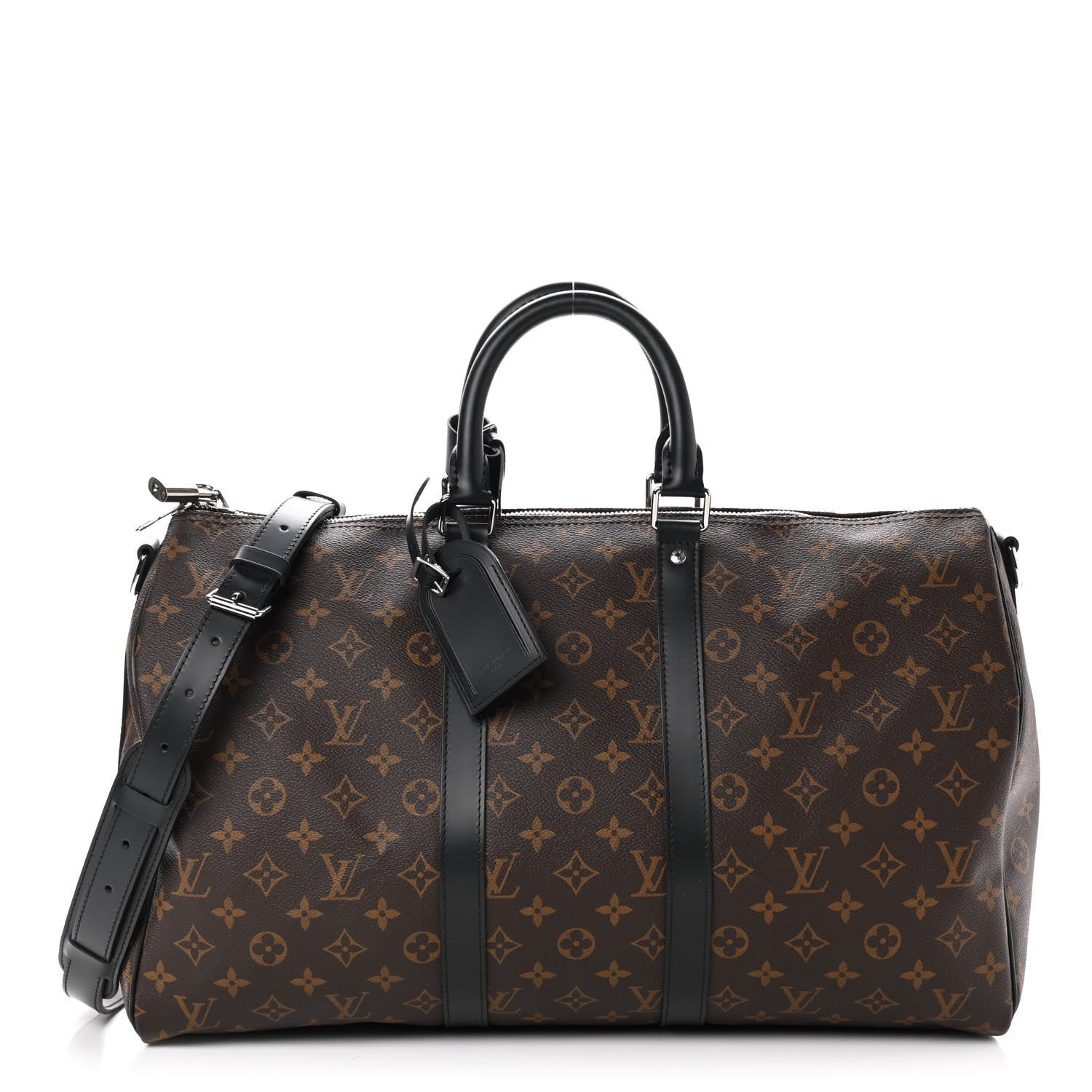 Louis Vuitton Monogram Macassar Keepall Bandouliere 45 1 of 9