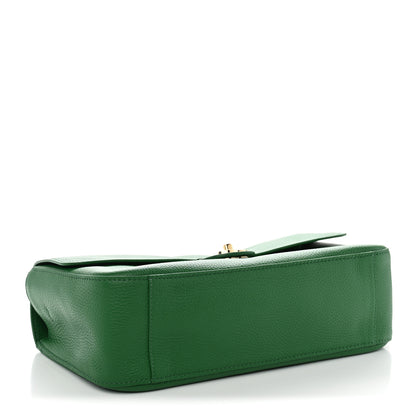 Chanel Grained Calfskin Small Souplissimo Maxi Flap Green 4 of 11