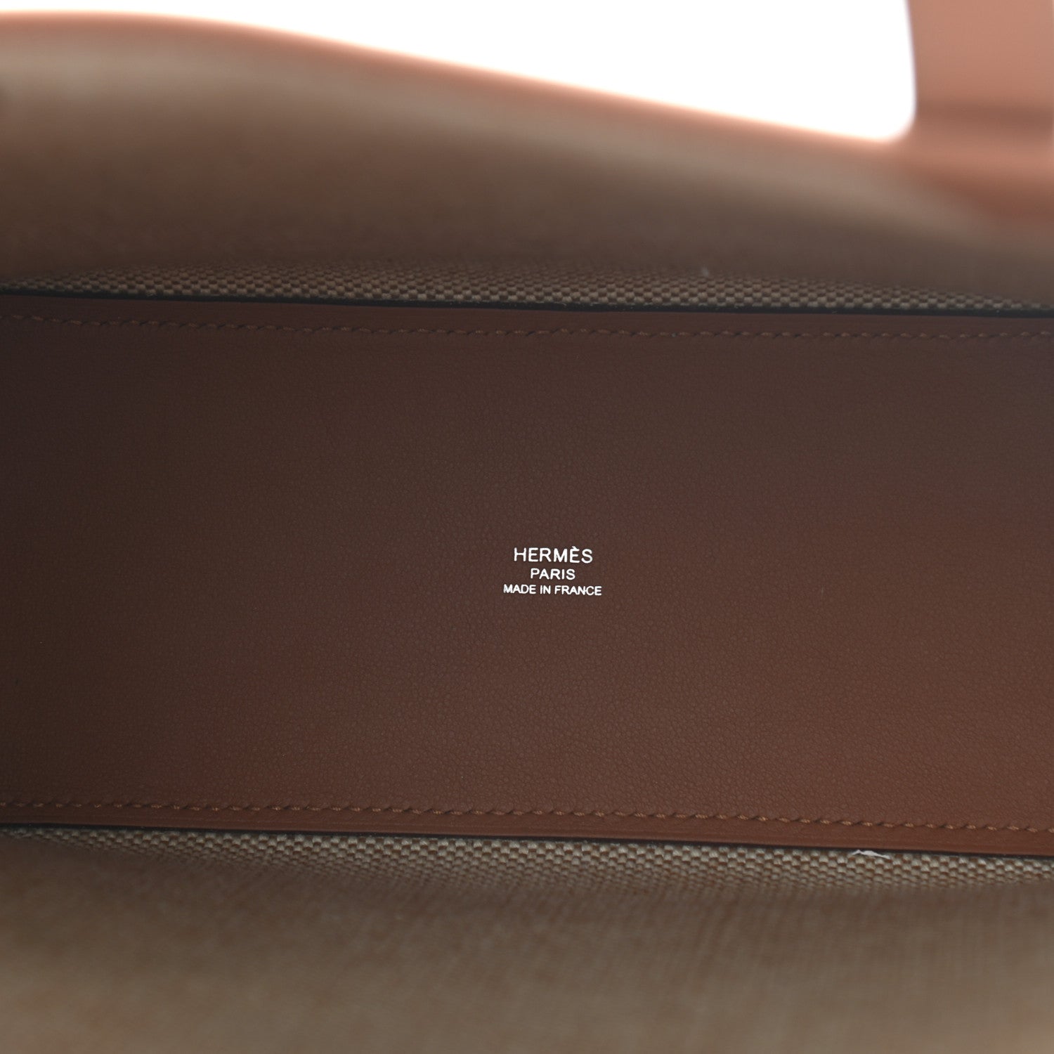 Hermes Swift Toile H Cabas H En Biais 27 Ecru Naturel Gold 5 of 9