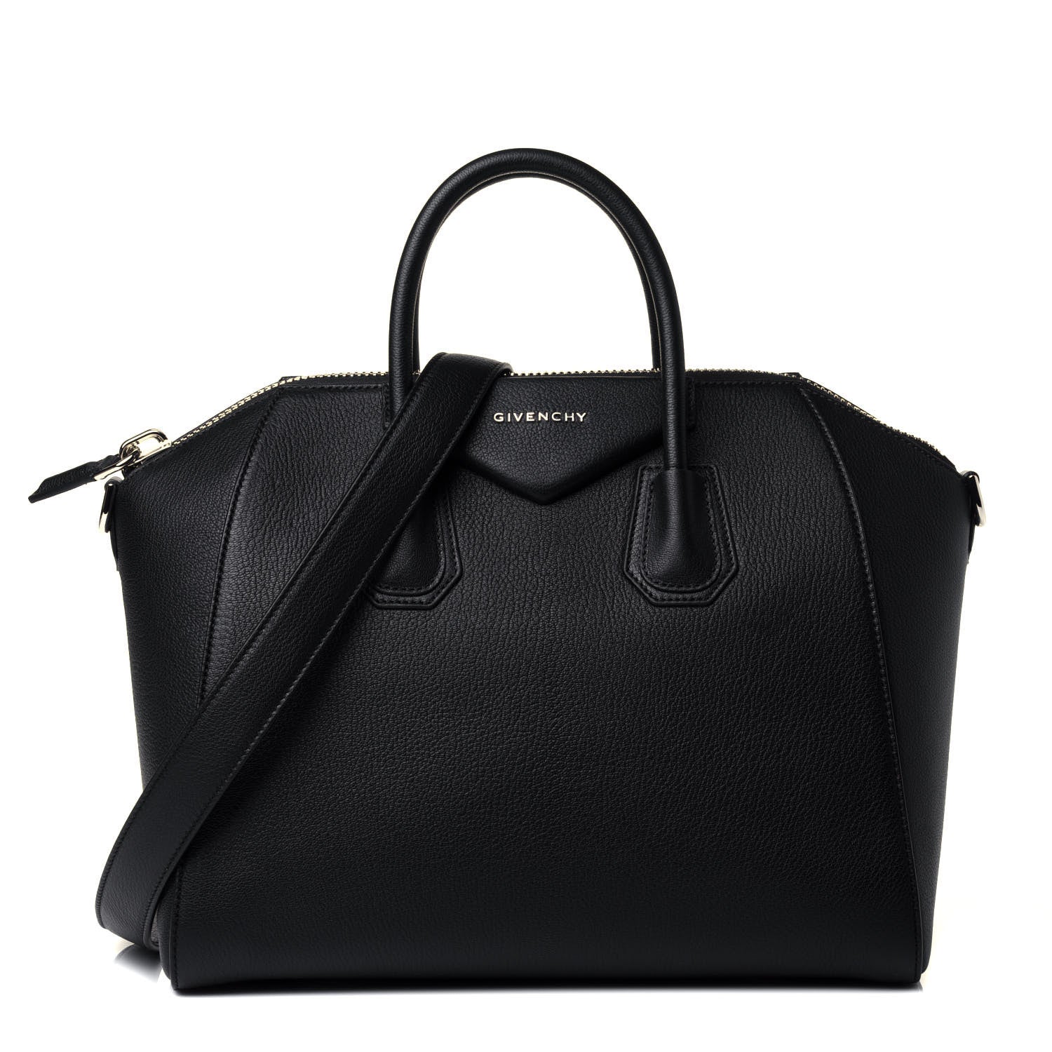 Givenchy Sugar Goatskin Medium Antigona Black 1 of 4