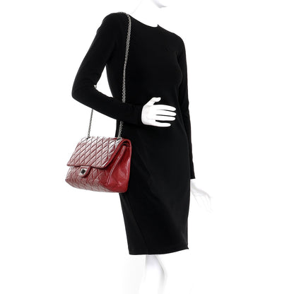 Chanel Aged Calfskin Quilted 2.55 Reissue 227 Flap Red 2 of 11