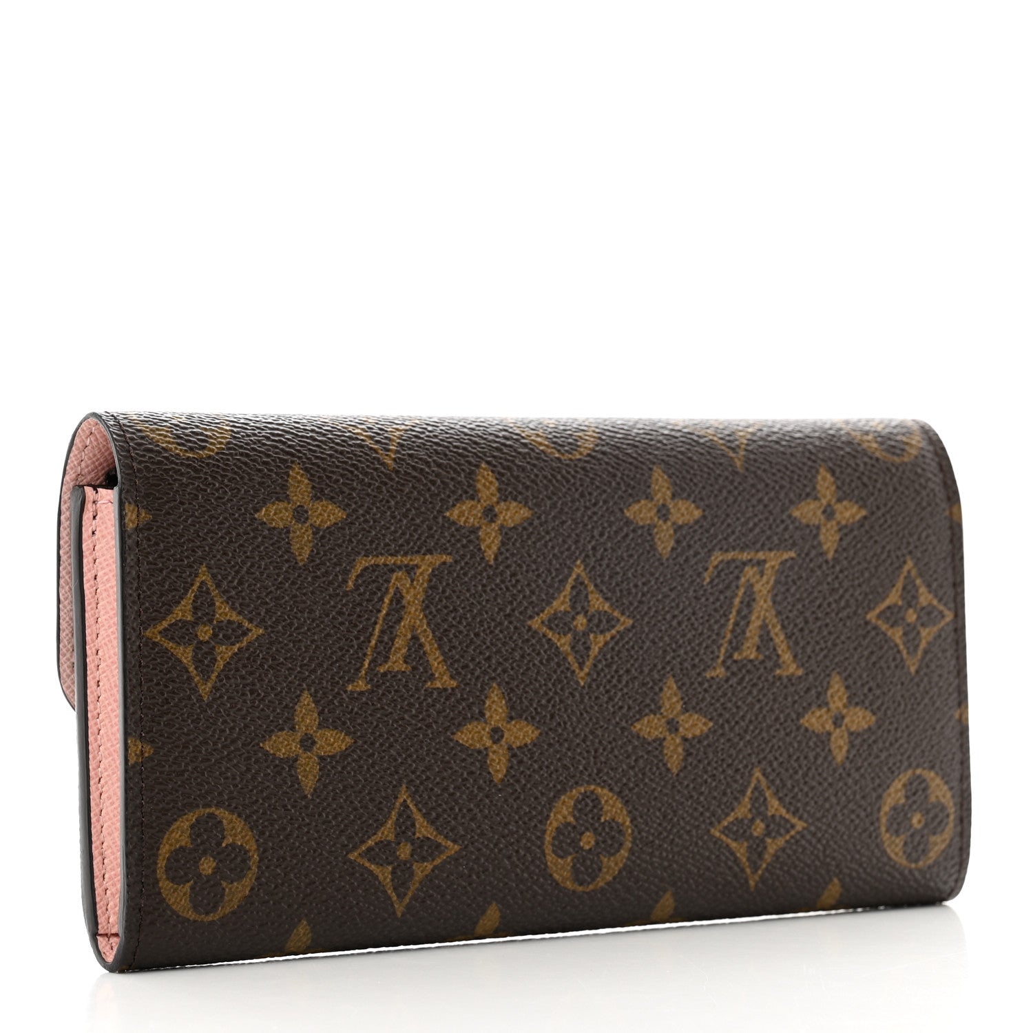 Louis Vuitton Monogram Emilie Wallet Rose Ballerine 3 of 7