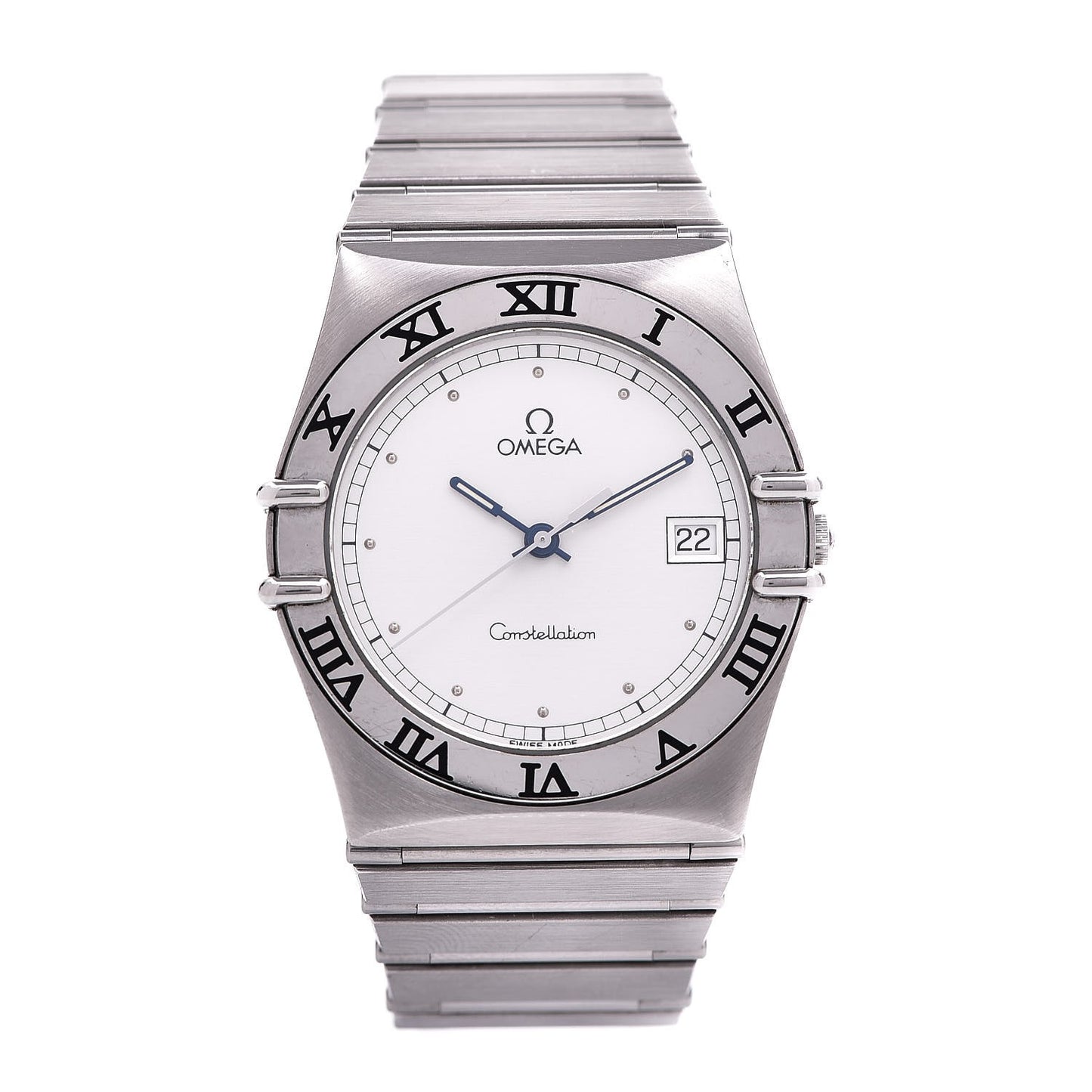 Stainless Steel 33mm Constellation Quartz Watch White 396.1076