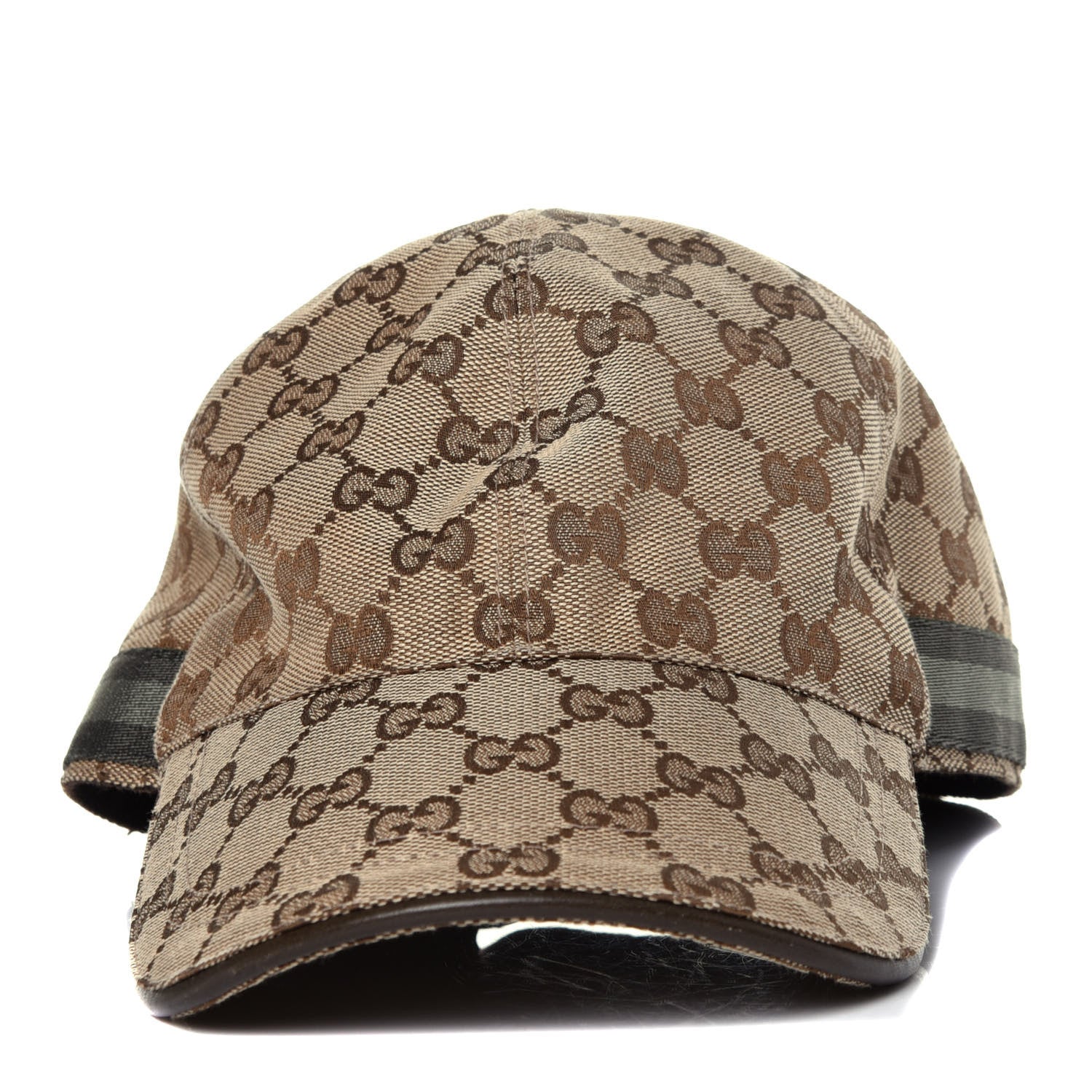 Gucci Monogram Web Baseball Hat XL Beige 5 of 9