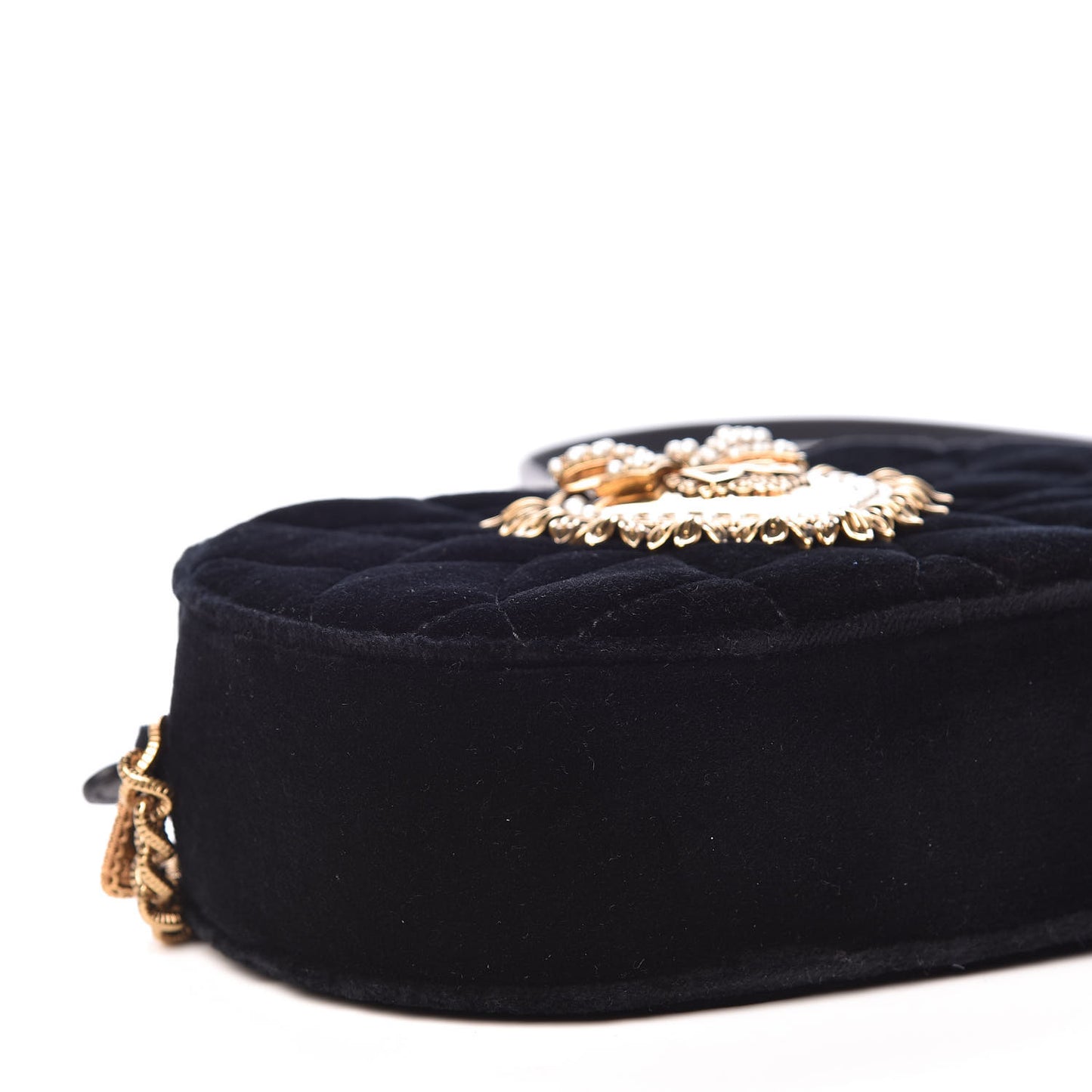 Velvet Devotion Crossbody Bag Black