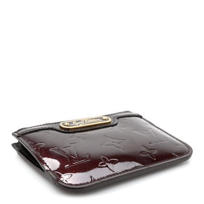 Louis Vuitton Vernis Key Pouch Amarante 4 of 6