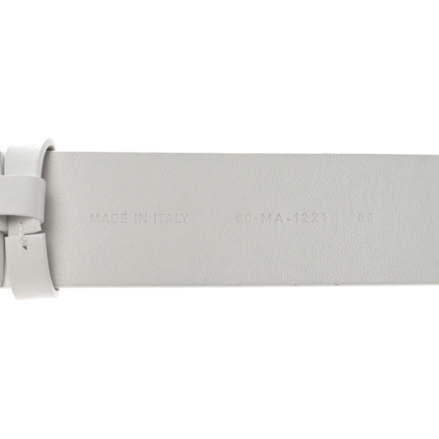 Calfskin 30 Montaigne Belt 85 34 White