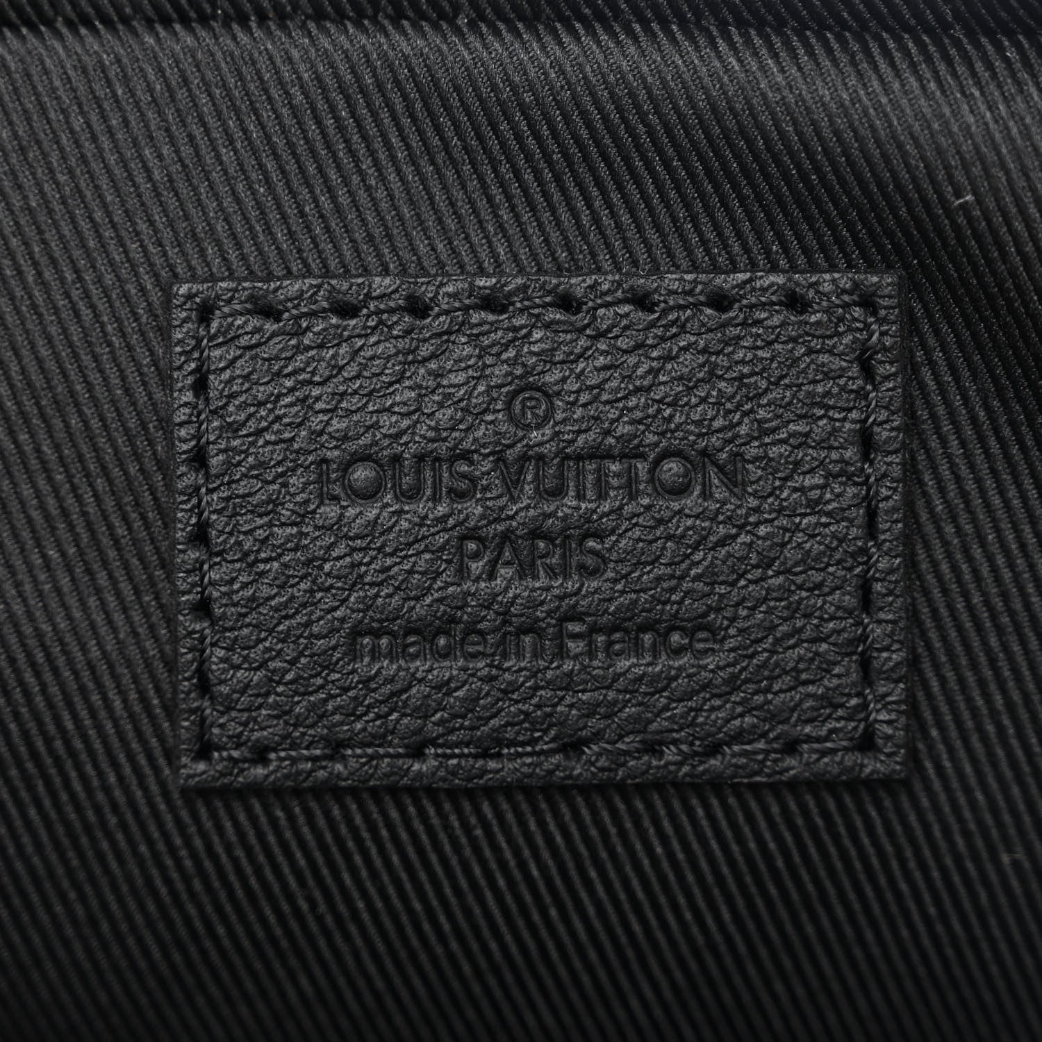 Louis Vuitton Calfskin Monogram Shadow Trio Messenger Black 8 of 11