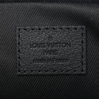 Louis Vuitton Calfskin Monogram Shadow Trio Messenger Black 8 of 11