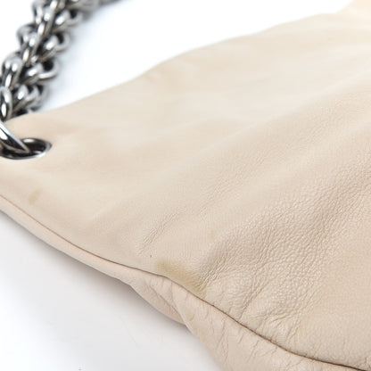 Chanel Lambskin Small Soft and Chain Hobo Beige 11 of 12