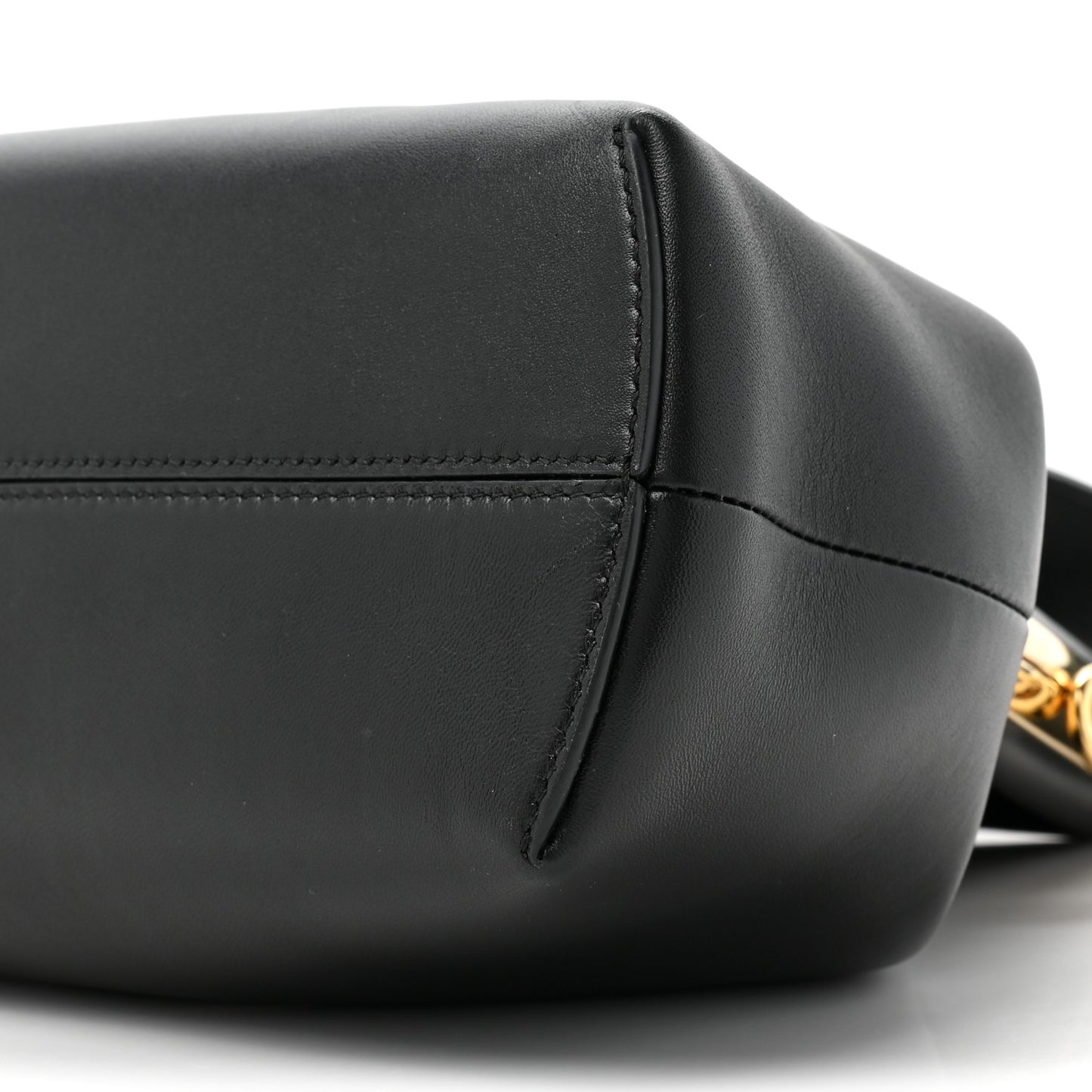 Shiny Nappa Medium Fendi First Black
