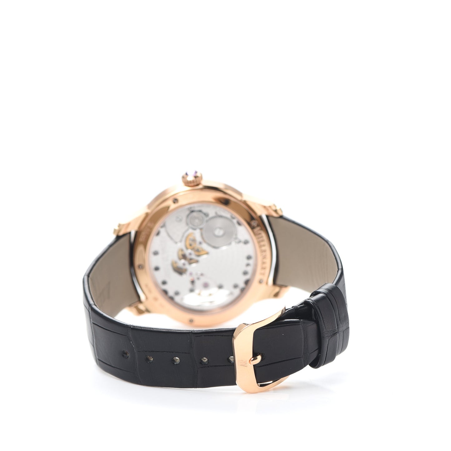 18K Rose Gold Alligator Diamond 39.5mm Millenary Manual Winding Watch 77247OR.ZZ.A812CR.01