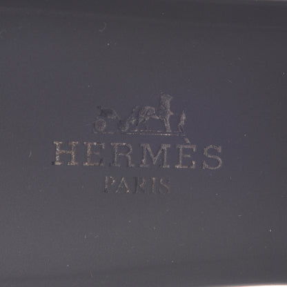 Hermes Rubber Chaine d'Ancre Rivage Sandals 39 Black 9 of 10