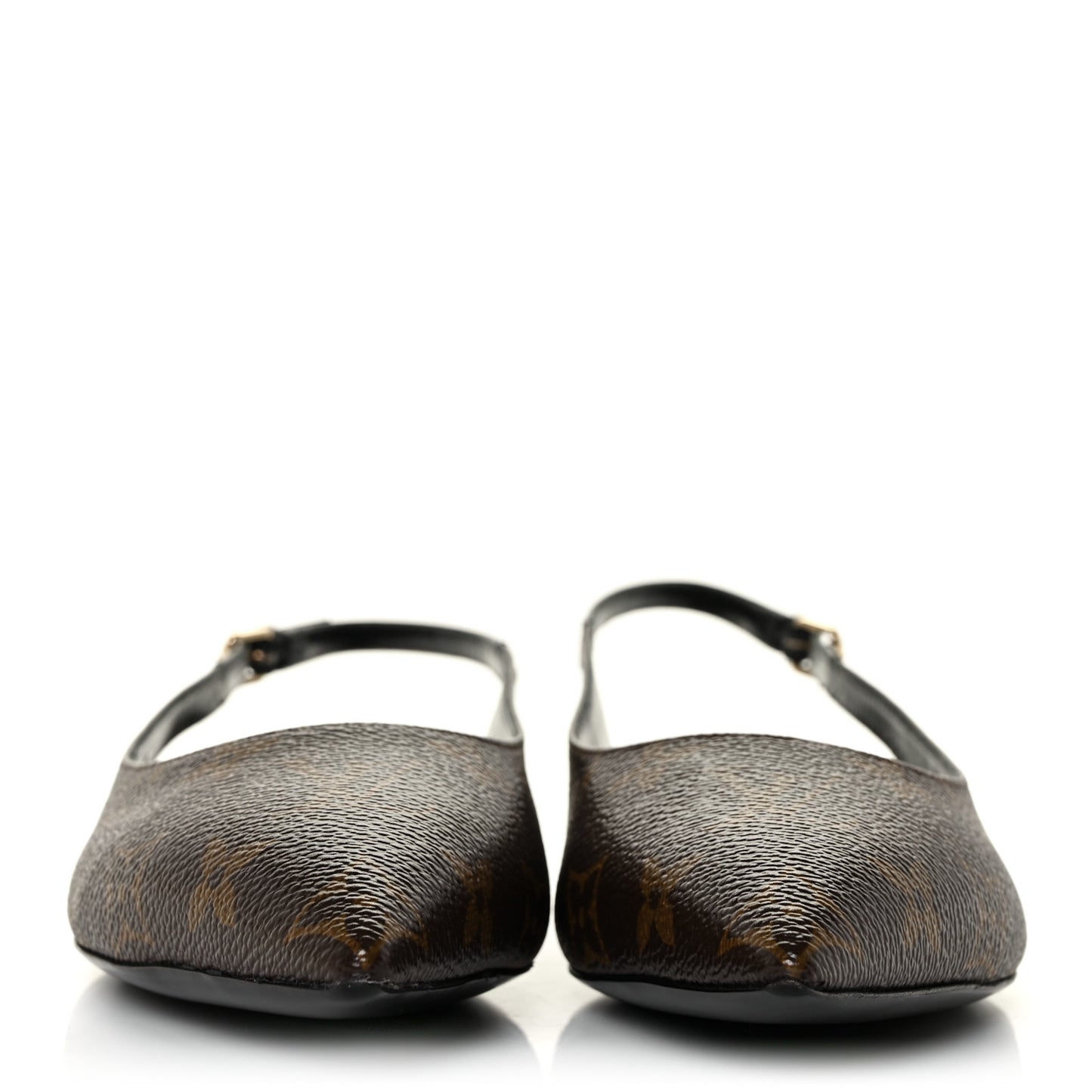 Patent Monogram Cherie Slingback Ballerina Flats 36.5