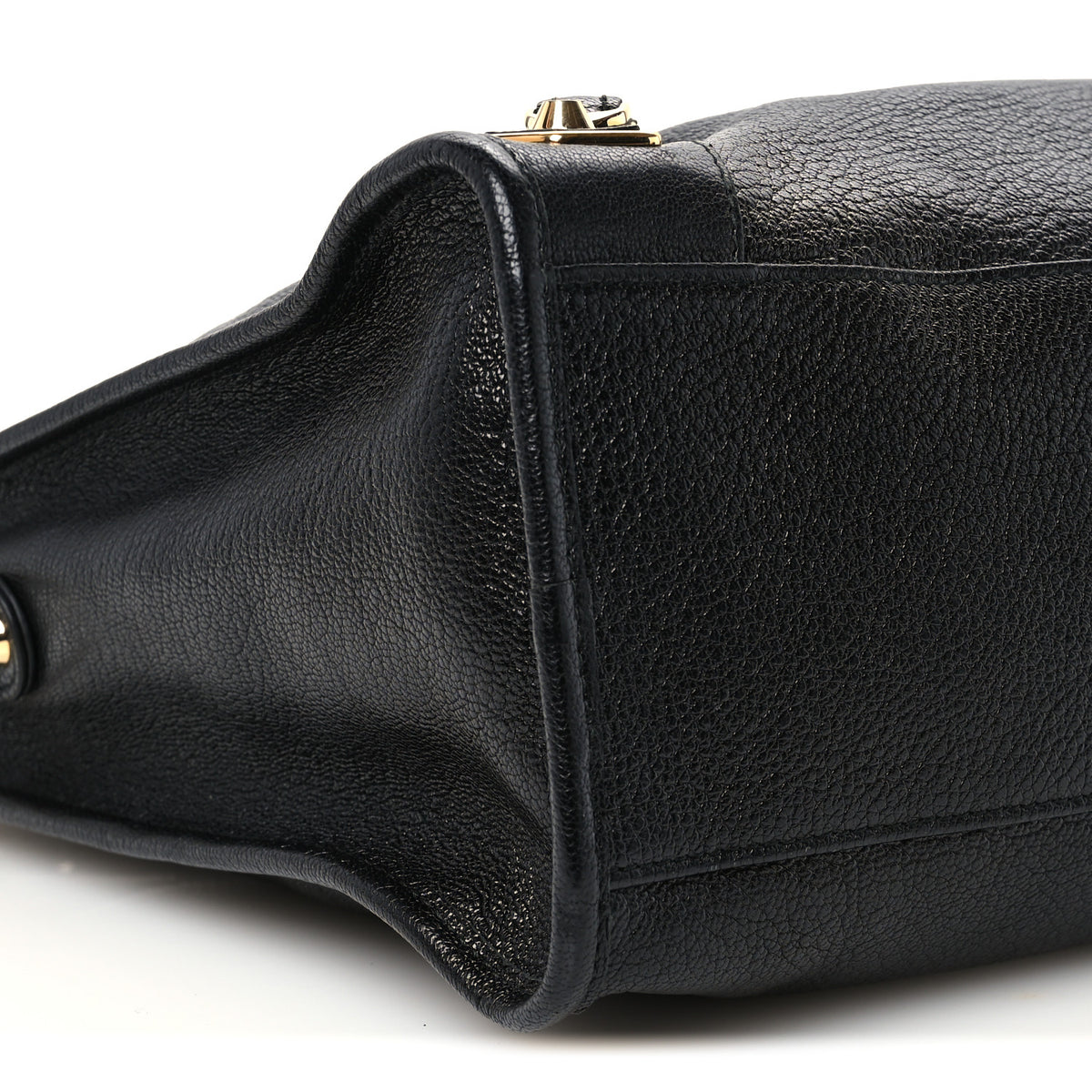 Balenciaga Chevre Gold Metallic Edge Hardware City Black 10 of 11