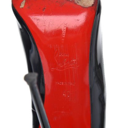 Christian Louboutin Patent So Kate 120 Pumps 40 Black 7 of 10