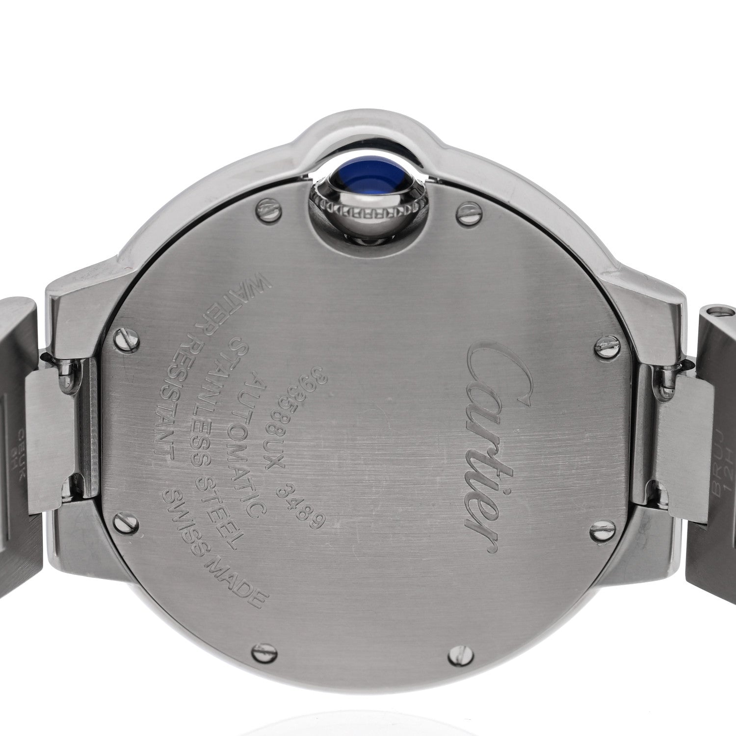 Cartier Stainless Steel 33mm Ballon Bleu De Cartier Automatic Watch 4 of 5