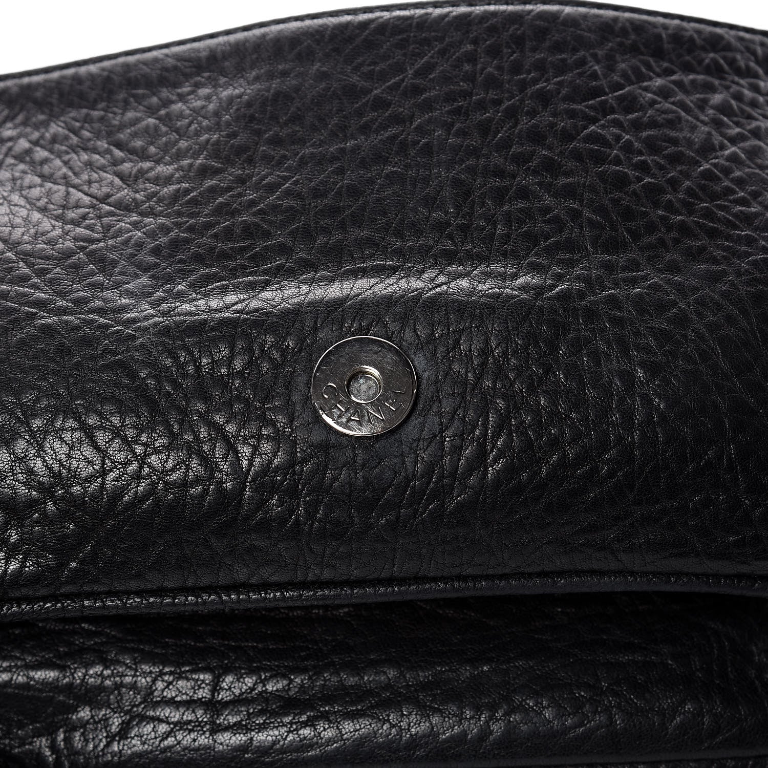 Chanel Distressed Lambskin Small Lady Braid Flap Black 8 of 13