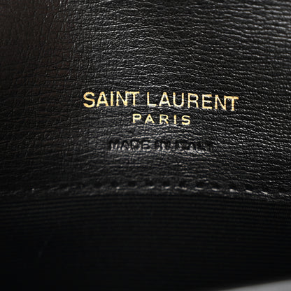 Saint Laurent Smooth Calfskin Monogram Phone Holder Crossbody Black 6 of 9