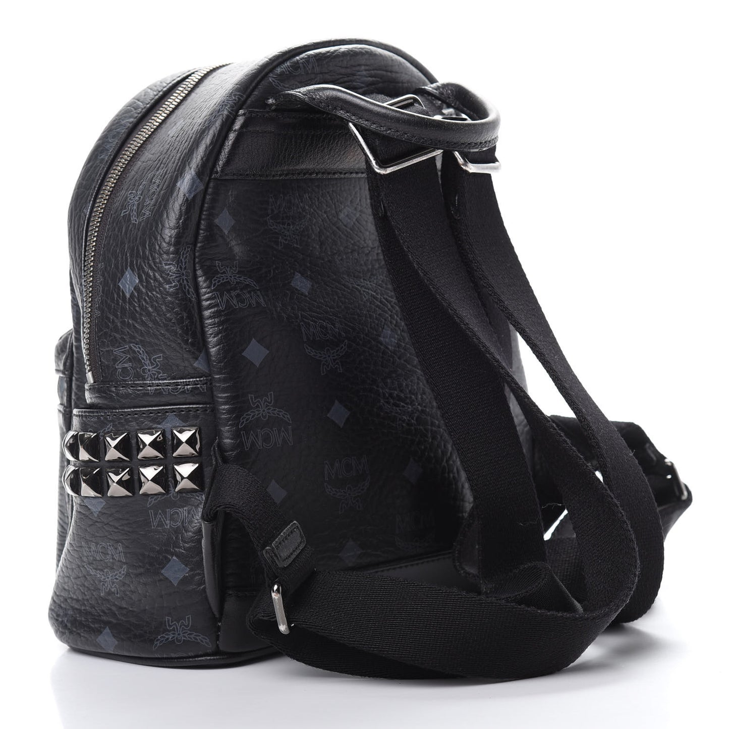 Visetos Side Stud Mini Stark Backpack Black