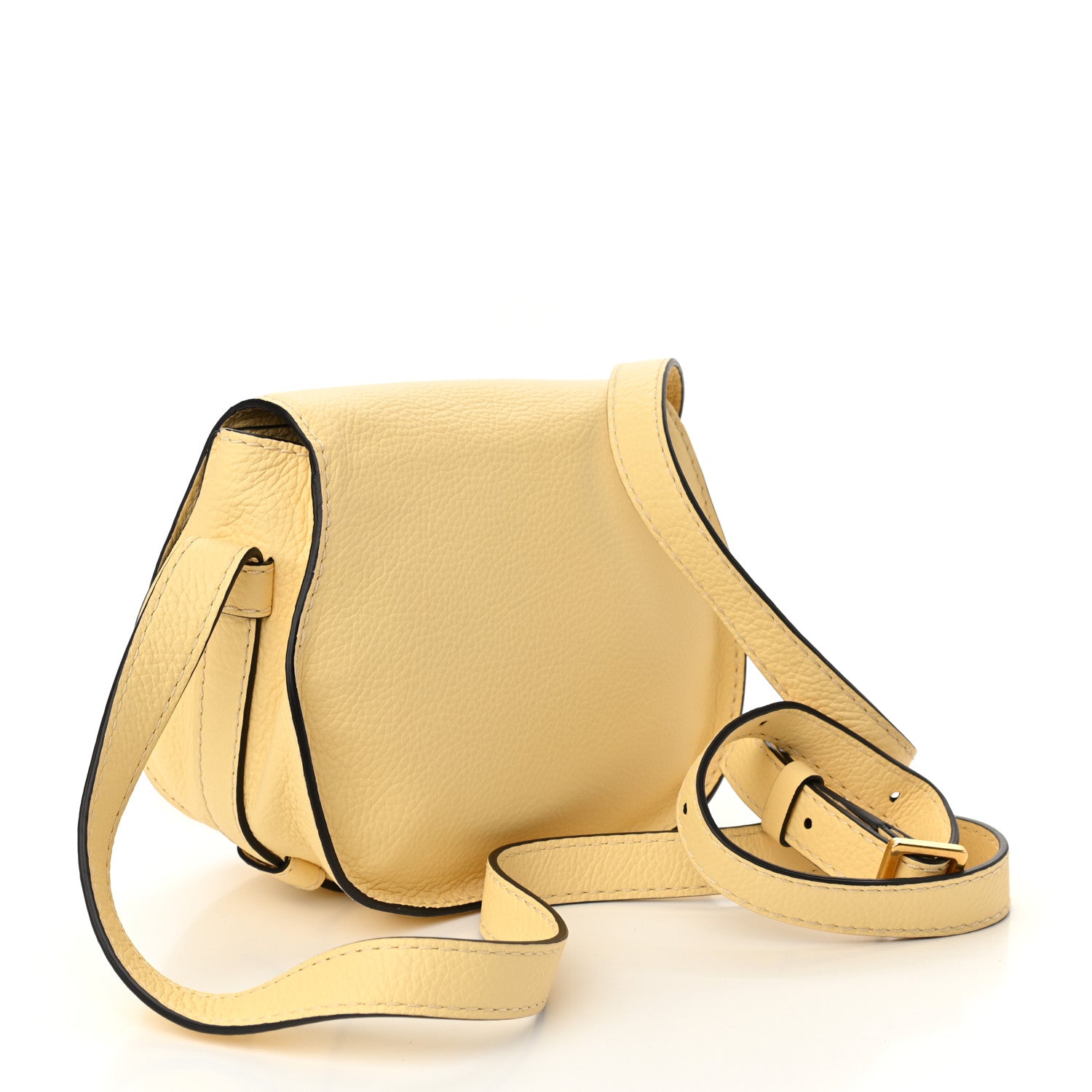 Chloe Calfskin Mini Marcie Round Crossbody Bag Sunlight 2 of 8