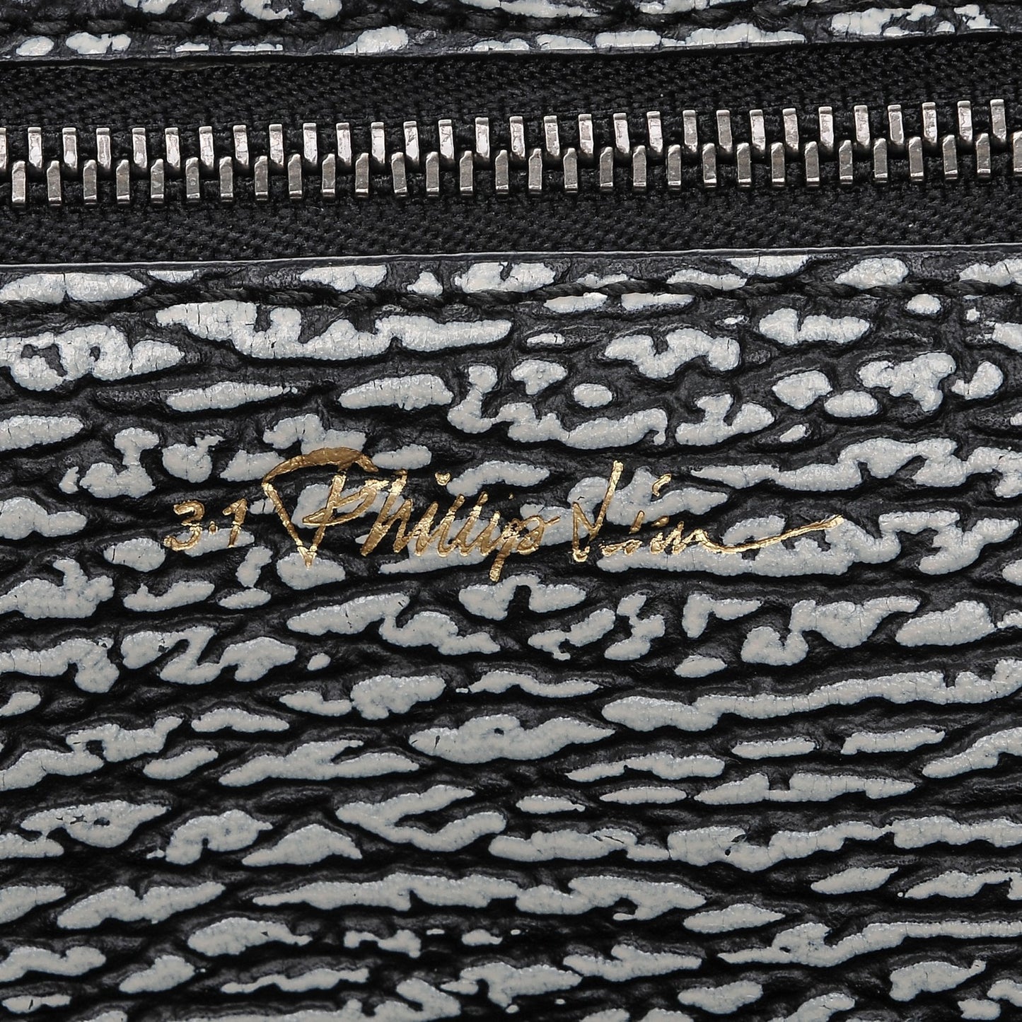 3.1 Textured Calfskin Pashli Backpack Black Cream