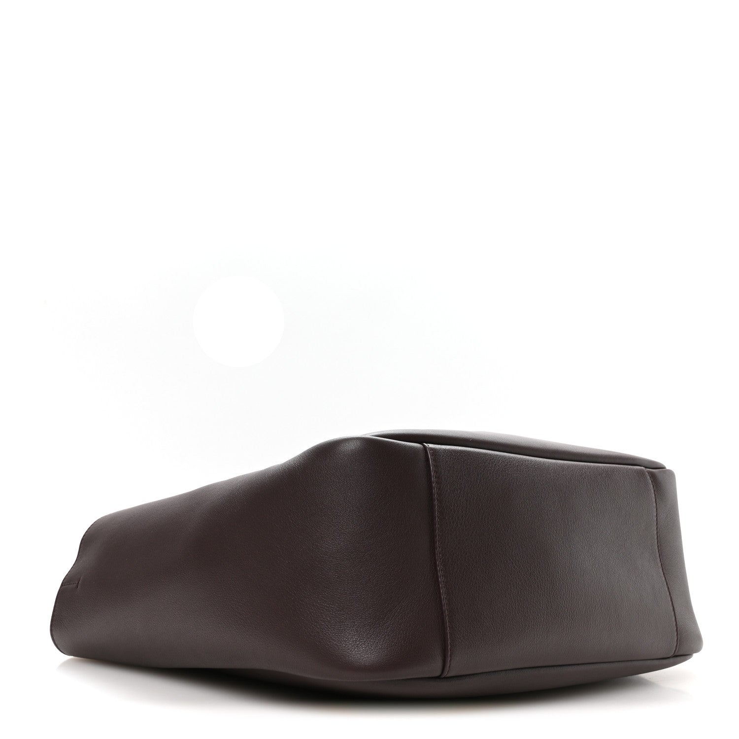 Saint Laurent Smooth Calfskin Bea Tote Dark Currant 4 of 11