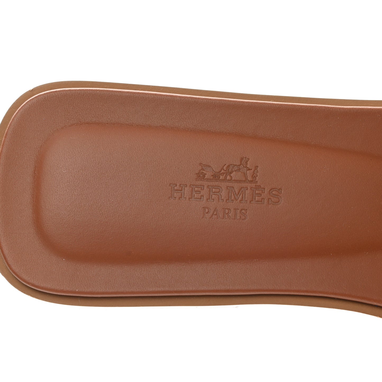 Box Calfskin Oran Sandals 37 Gold