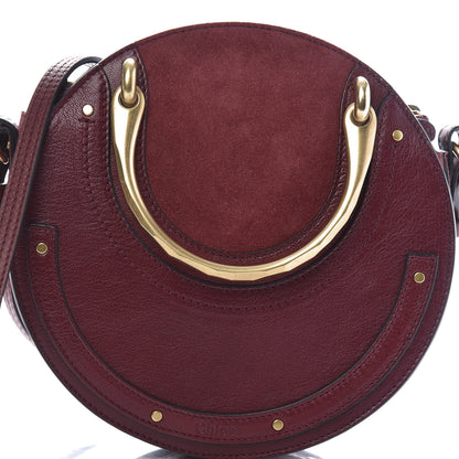 Chloe Calfskin Suede Small Pixie Bag Sienna Red 10 of 10