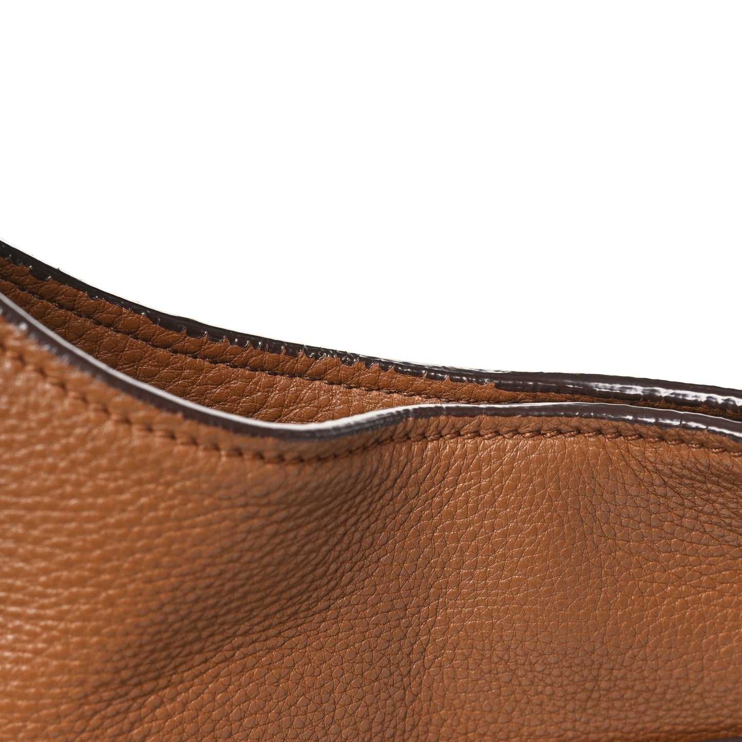 Vitello Daino Medium Pocket Hobo Bag Cannella