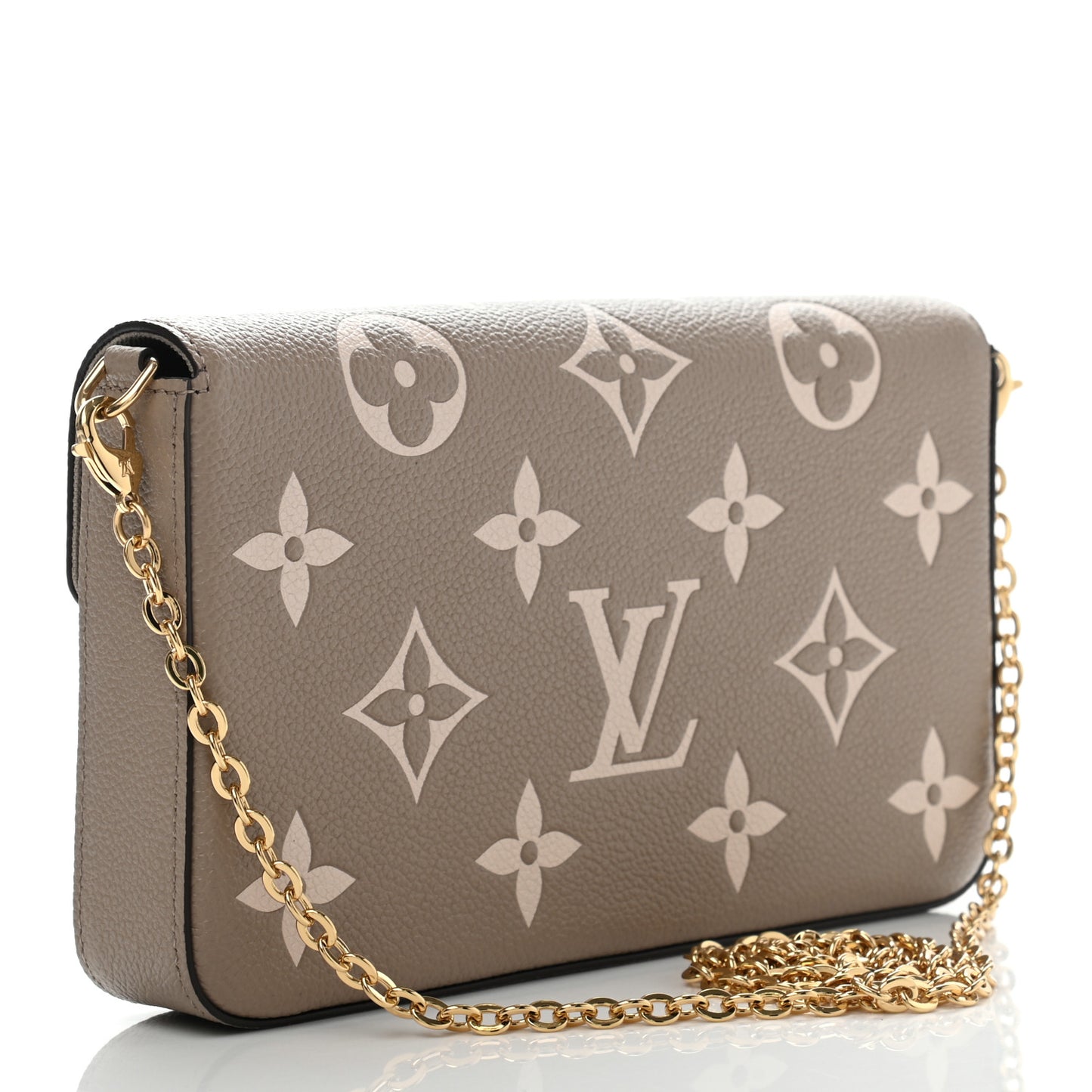 Empreinte Monogram Giant Felicie Pochette Tourterelle Creme