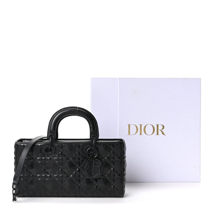 Christian Dior Calfskin Cannage Diamond Medium Lady D-Joy Black 11 of 11