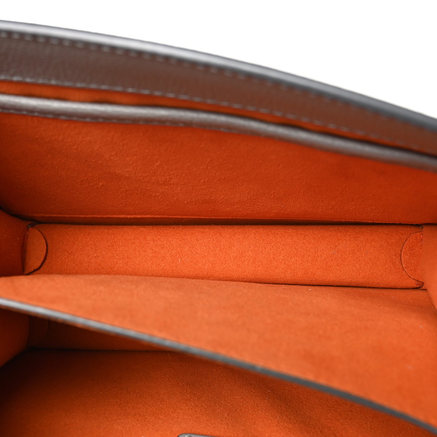 Grained Calfskin Patricia Park Avenue Crossbody Bag Arch Grey