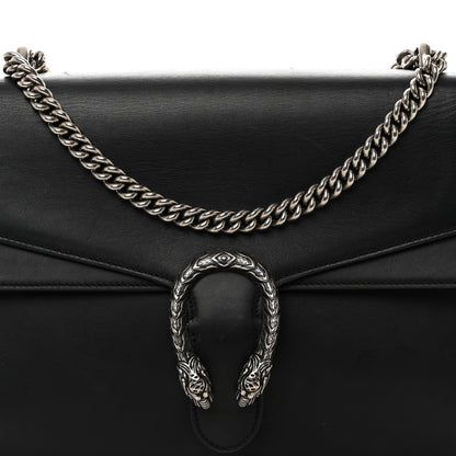 Gucci Calfskin Medium Dionysus Shoulder Bag Black 8 of 10