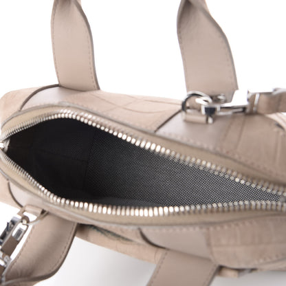 Alexander Wang Crocodile Embossed Nubuck Small Rogue Satchel Sage 5 of 7