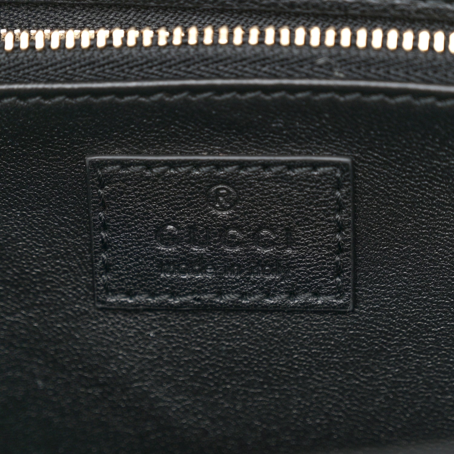 Gucci Sakai Be Green Calfskin Shearling Horsebit 1955 Shoulder Bag Black 6 of 11