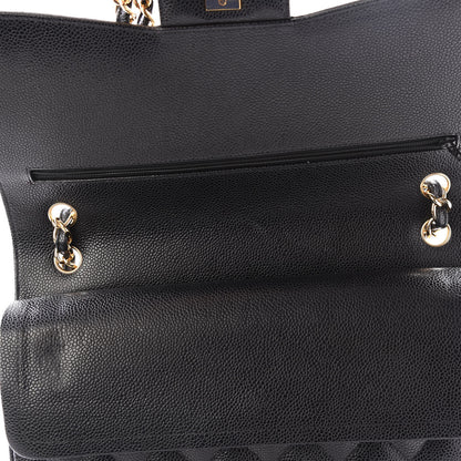 Chanel Caviar Quilted Jumbo Double Flap Black 4 of 11