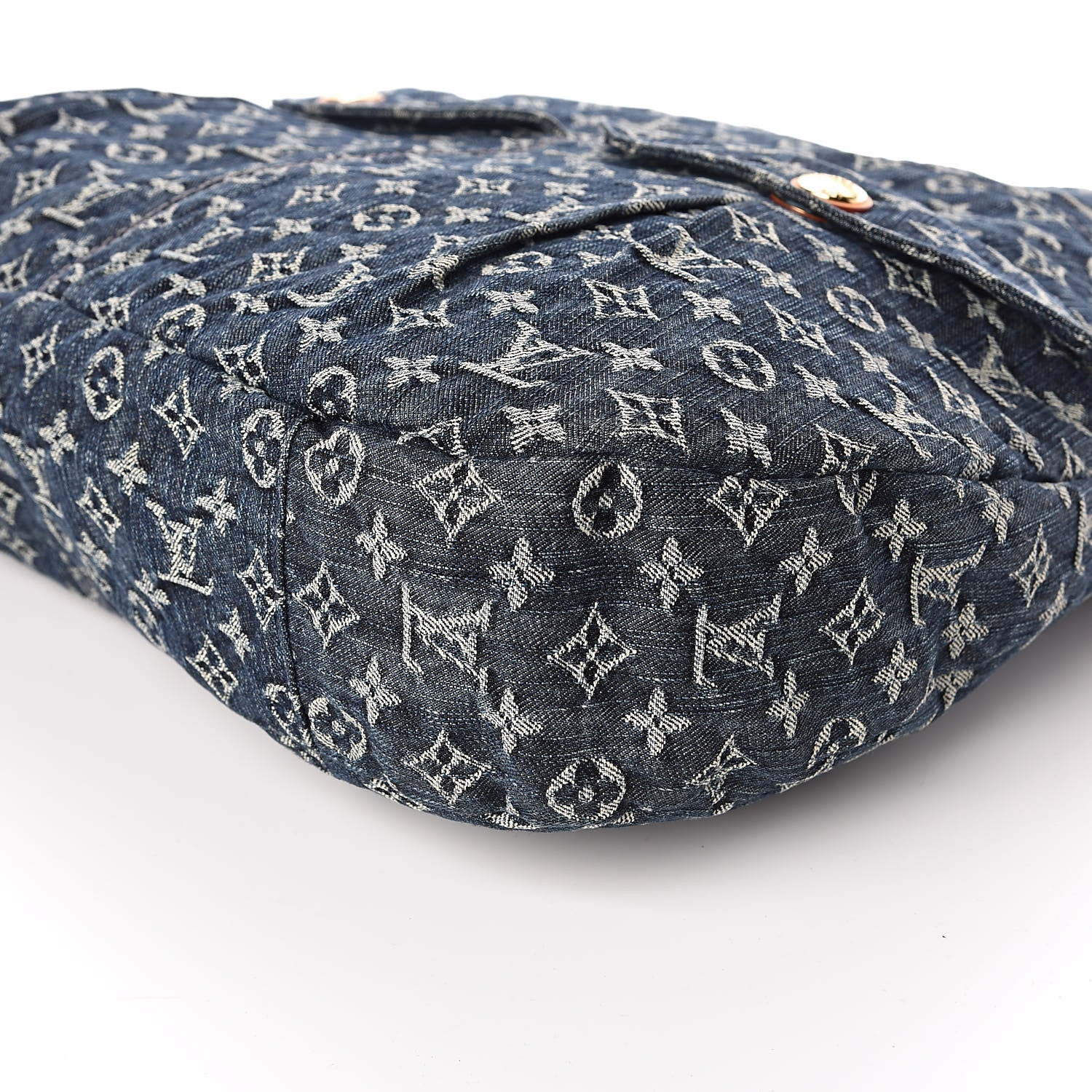 Louis Vuitton Denim Daily GM Gris Blue 9 of 10