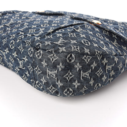 Louis Vuitton Denim Daily GM Gris Blue 9 of 10