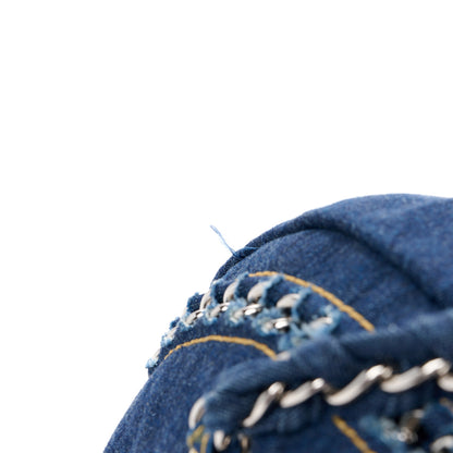Chanel Denim Luxe Ligne Large Bowler Blue Blue 12 of 14