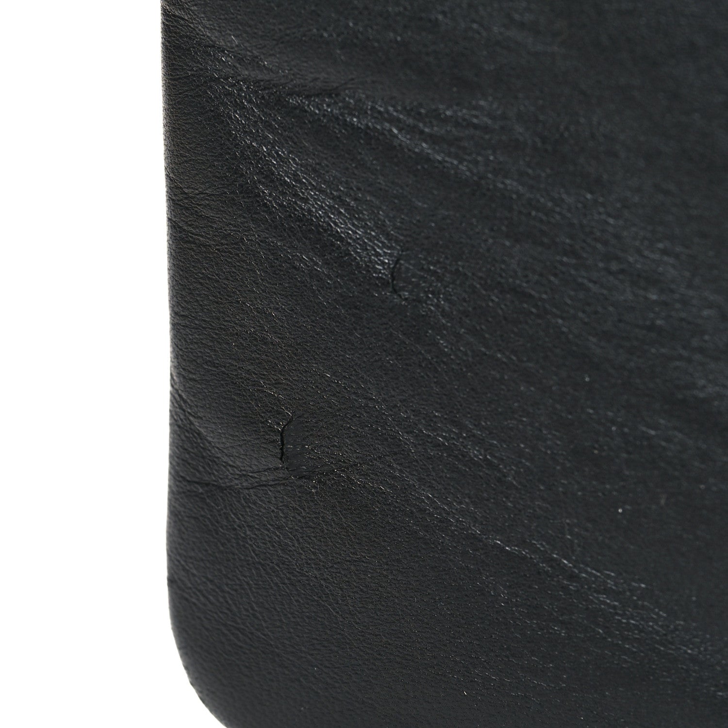 Chanel Lambskin Large Airline Zipper Cosmetic Case Blue Black Red 12 of 14