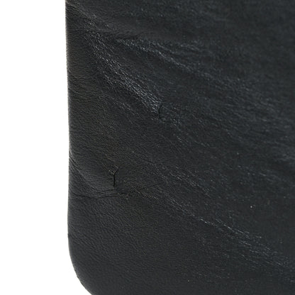 Chanel Lambskin Large Airline Zipper Cosmetic Case Blue Black Red 12 of 14