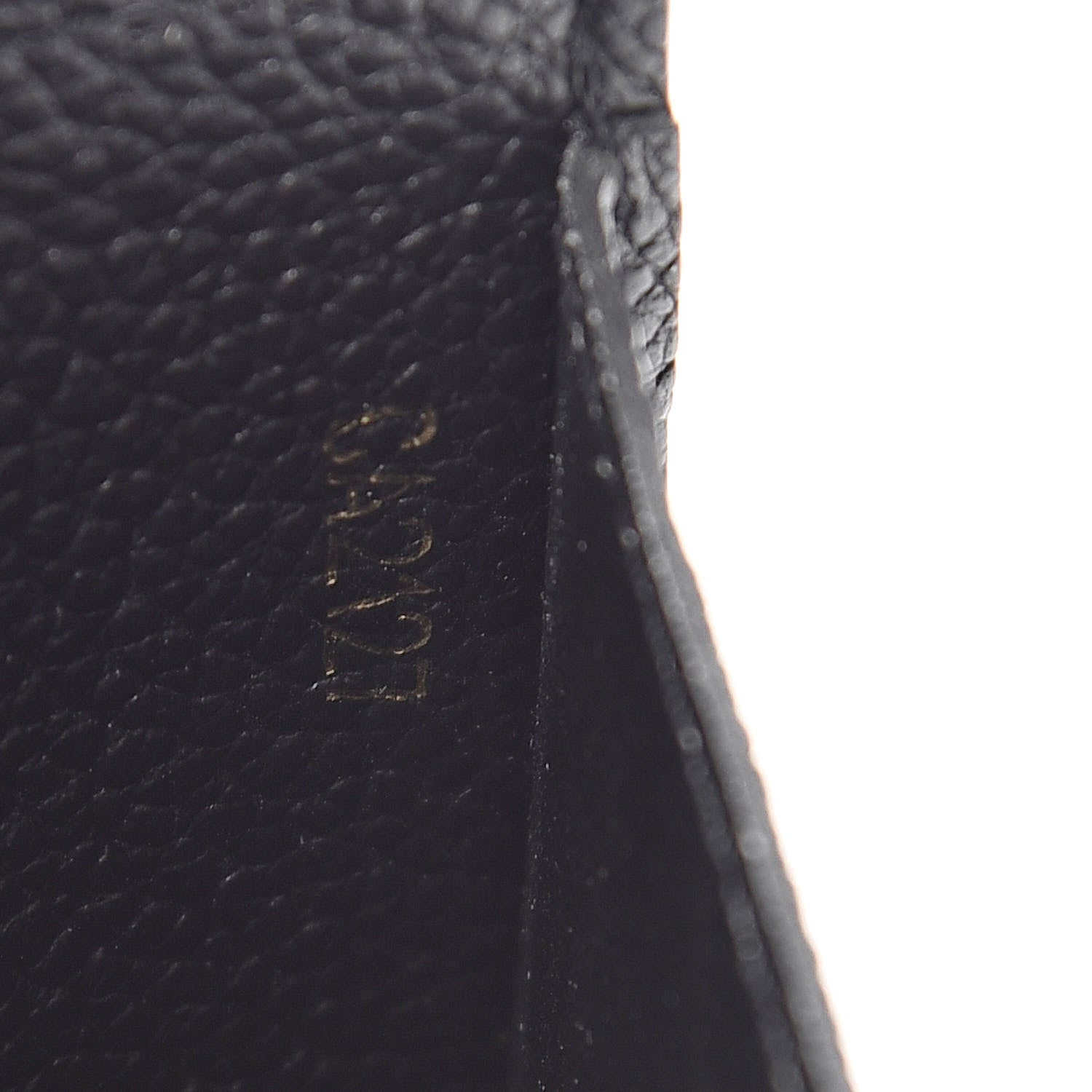 Louis Vuitton Empreinte Business Card Holder Black 7 of 7