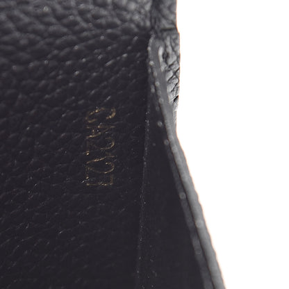 Louis Vuitton Empreinte Business Card Holder Black 7 of 7