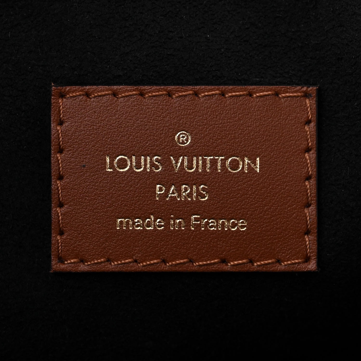 Louis Vuitton Monogram V Tote MM Black 7 of 10